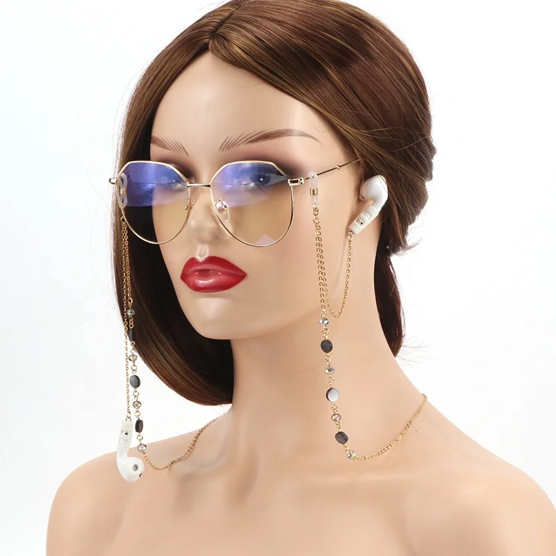Luxury Shell Glass Beads Charm Beaded Strap Lanyard Earphone Anti Lost Earpods Wireless Headphones Holder Glasses Chain Necklace
Luxury Shell Glass Beads Charm Beaded Strap Lanyard Earphone Anti Lost Earpods Wireless Headphones Holder Glasses Chain Necklace