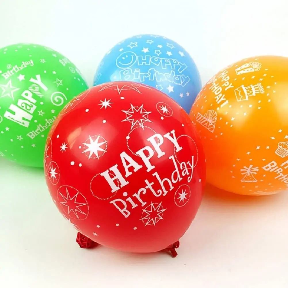 NICRO Custom 50 Pcs 12 Inch Happy Birthday With Beautiful Flowers Printed Kids Birthday Party Decoration Supplies Latex Balloon
NICRO Custom 50 Pcs 12 Inch Happy Birthday With Beautiful Flowers Printed Kids Birthday Party Decoration Supplies Latex Balloon