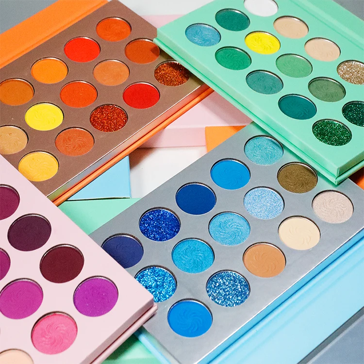 Wholesale DIY Makeup Eye Shadow Palette Private Label Custom Glitter Eyeshadow Palette
Wholesale DIY Makeup Eye Shadow Palette Private Label Custom Glitter Eyeshadow Palette