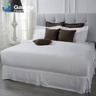 Eliya Luxury Super King Size 4Pcs Quilt Cover Hotel Bedding Set White Egyptian 100% Cotton Bed Sheet