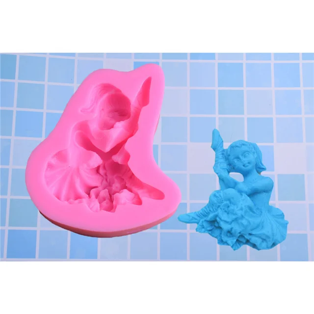 Children's Handmade Toys Soft Silicone Chocolate Molding Cake Making Fondant Mold Kitchen Accessories, As show
Children's Handmade Toys Soft Silicone Chocolate Molding Cake Making Fondant Mold Kitchen Accessories, As show