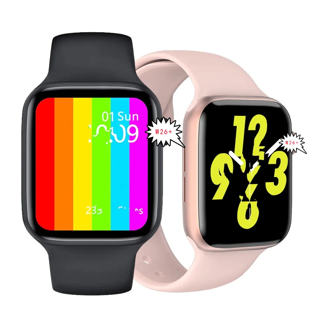 2021 New Series 6 Music Contol BT Call W26+Plus Smart Watch Blood Pressure Health Tracker Monitor Waterproof
2021 New Series 6 Music Contol BT Call W26+Plus Smart Watch Blood Pressure Health Tracker Monitor Waterproof