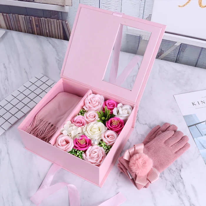 custom flower box luxury gift packaging cardboard boxes for