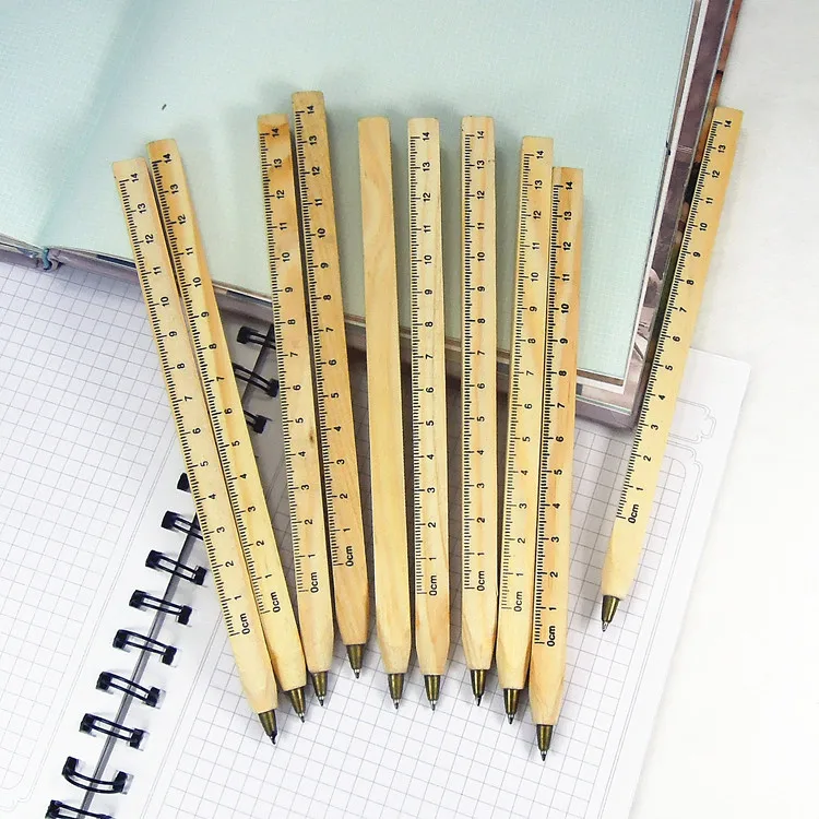 New handmade wooden Environmental Ruler design Manual DIY Multifunction ballpoint pen ballpen, As the picture
New handmade wooden Environmental Ruler design Manual DIY Multifunction ballpoint pen ballpen, As the picture