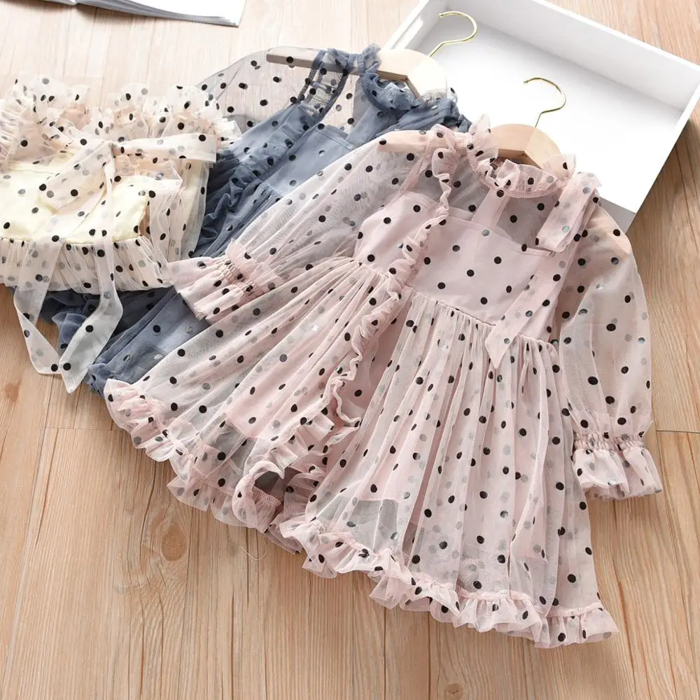 Dress for baby girl 2020 Spring New Fashion Girl Long Sleeve Polka Dot Dress Lace flower girl tutu dress
Dress for baby girl 2020 Spring New Fashion Girl Long Sleeve Polka Dot Dress Lace flower girl tutu dress