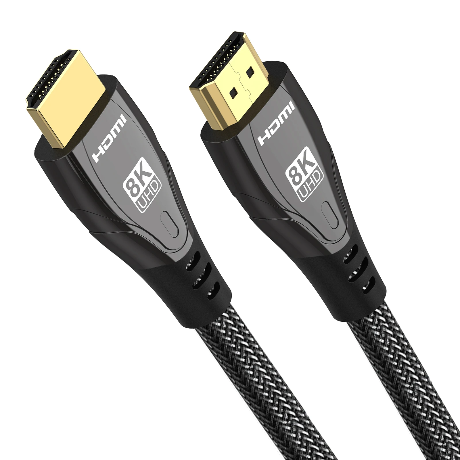 OEM metal case Gold plated Braided hdmi cable 2.1 for computer notebook monitor HD TV set-top box video cable 8k HDMI cable
OEM metal case Gold plated Braided hdmi cable 2.1 for computer notebook monitor HD TV set-top box video cable 8k HDMI cable