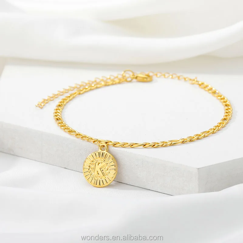 Initial Coin Anklet Letter J Charm Gold Color Anklet Bracelet For Women Jewelry
Initial Coin Anklet Letter J Charm Gold Color Anklet Bracelet For Women Jewelry