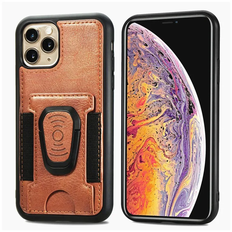 Luxury Card Slots Leather Wallet Kickstand Magnetic Car Phone Case For iPhone 12 Pro
Luxury Card Slots Leather Wallet Kickstand Magnetic Car Phone Case For iPhone 12 Pro