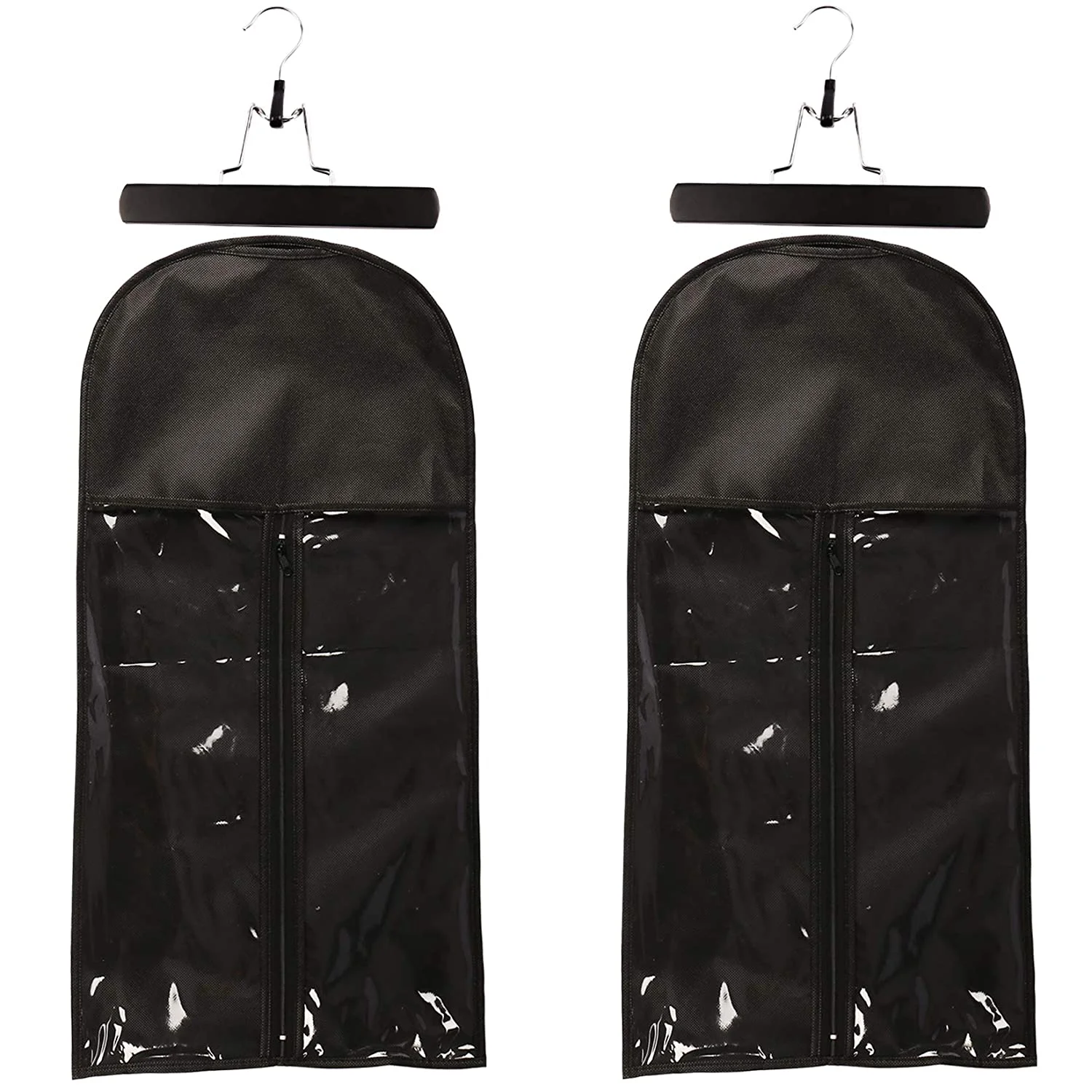 Yaeshii 2 PCS Hair Extensions Storage Bag Portable Wig Storage Bag Carrier Holder With Strong Durable Zipper, Black
Yaeshii 2 PCS Hair Extensions Storage Bag Portable Wig Storage Bag Carrier Holder With Strong Durable Zipper, Black