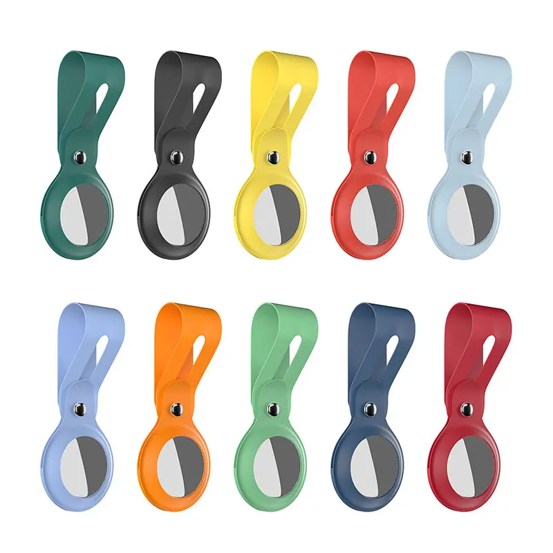 Keychain Key Ring Clip Holder scratch-proof airtag case liquid silicone protective cover for airtags, Picture
Keychain Key Ring Clip Holder scratch-proof airtag case liquid silicone protective cover for airtags, Picture