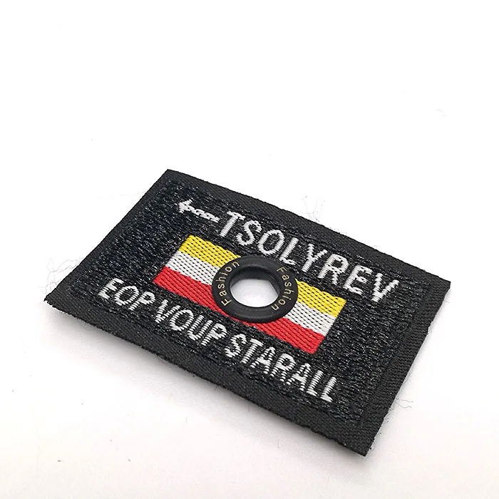 Superior quality woven polyester clothing labels decoration name patch winter jacket Garment label, Custom color
Superior quality woven polyester clothing labels decoration name patch winter jacket Garment label, Custom color
