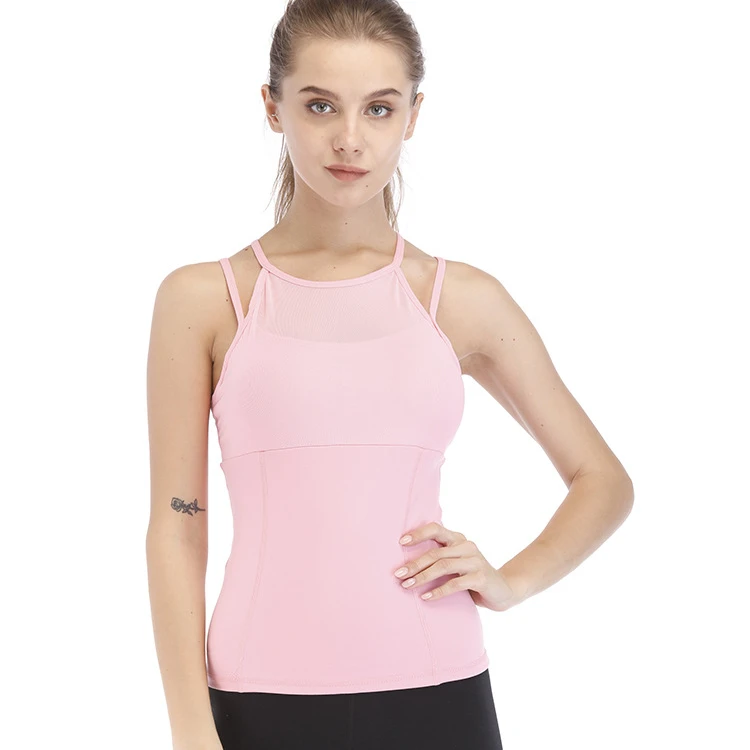 High Quality Patchwork Sling Mesh Strapless Tops backless quick dry Solid Workout women active wear wholesale
High Quality Patchwork Sling Mesh Strapless Tops backless quick dry Solid Workout women active wear wholesale