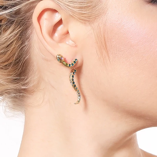 ed00270c Gold Plated Green Crystal Animal Snake Rhinestone Summer Earrings 2021 Statement Jewelry Wholesale Custom
ed00270c Gold Plated Green Crystal Animal Snake Rhinestone Summer Earrings 2021 Statement Jewelry Wholesale Custom
