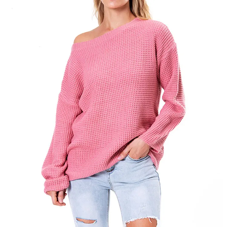 ZC00702 Winter Knit Loose V Neck Long Sleeve Pullover Streetwear Off shoulder Knit Jumper Pullover Tops Sexy Sweater For Women
ZC00702 Winter Knit Loose V Neck Long Sleeve Pullover Streetwear Off shoulder Knit Jumper Pullover Tops Sexy Sweater For Women