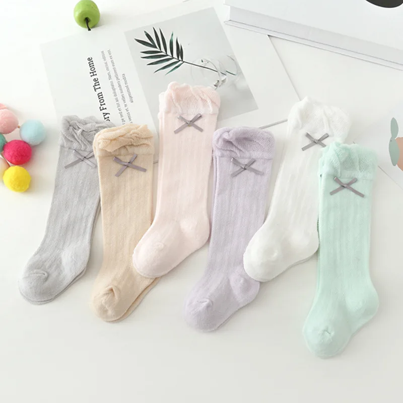 Cute Bowknot Baby Socks Cotton Mesh Anti-mosquito Baby Girls Socks Spring Summer Kids Ultrathin Socks
Cute Bowknot Baby Socks Cotton Mesh Anti-mosquito Baby Girls Socks Spring Summer Kids Ultrathin Socks