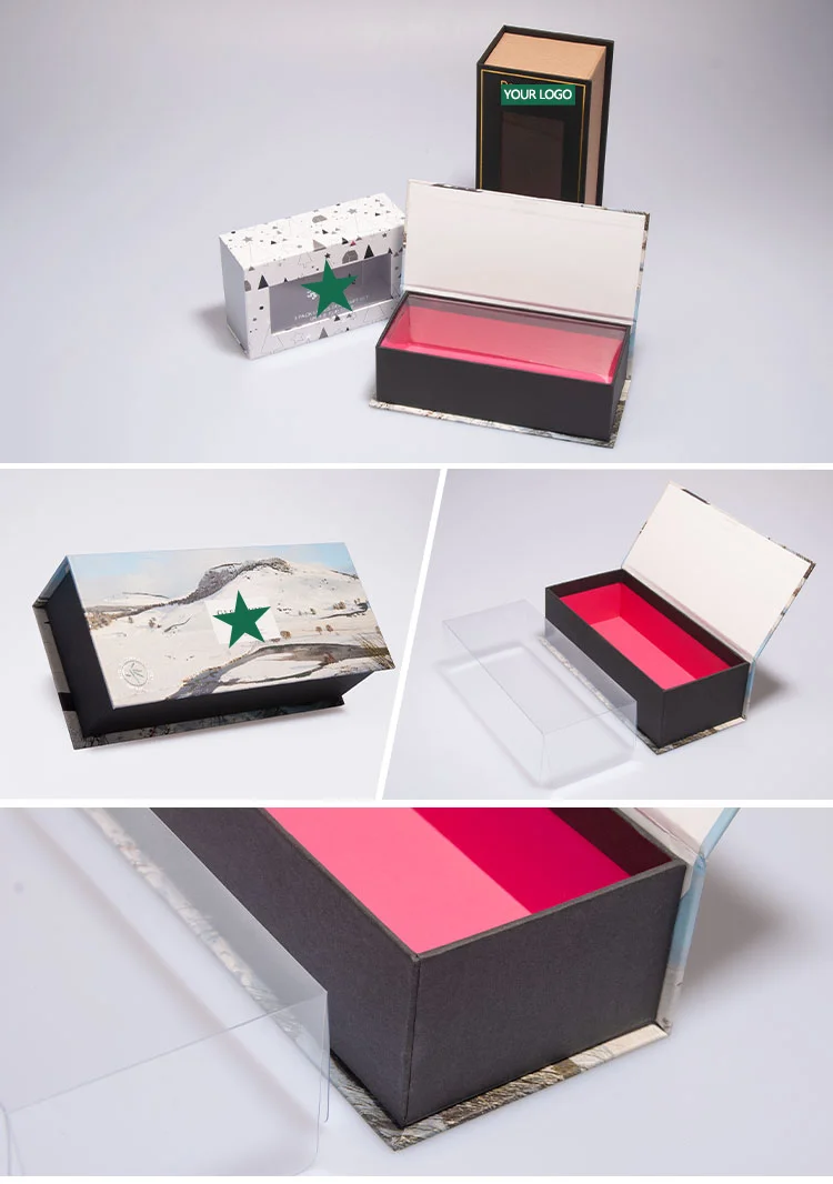 colored happy custom gift packaging box for socks