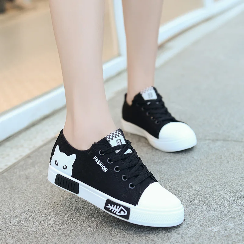Factory price Women's casual canvas lace up sneaker flat shoes Size, Black,white,pink
Factory price Women's casual canvas lace up sneaker flat shoes Size, Black,white,pink