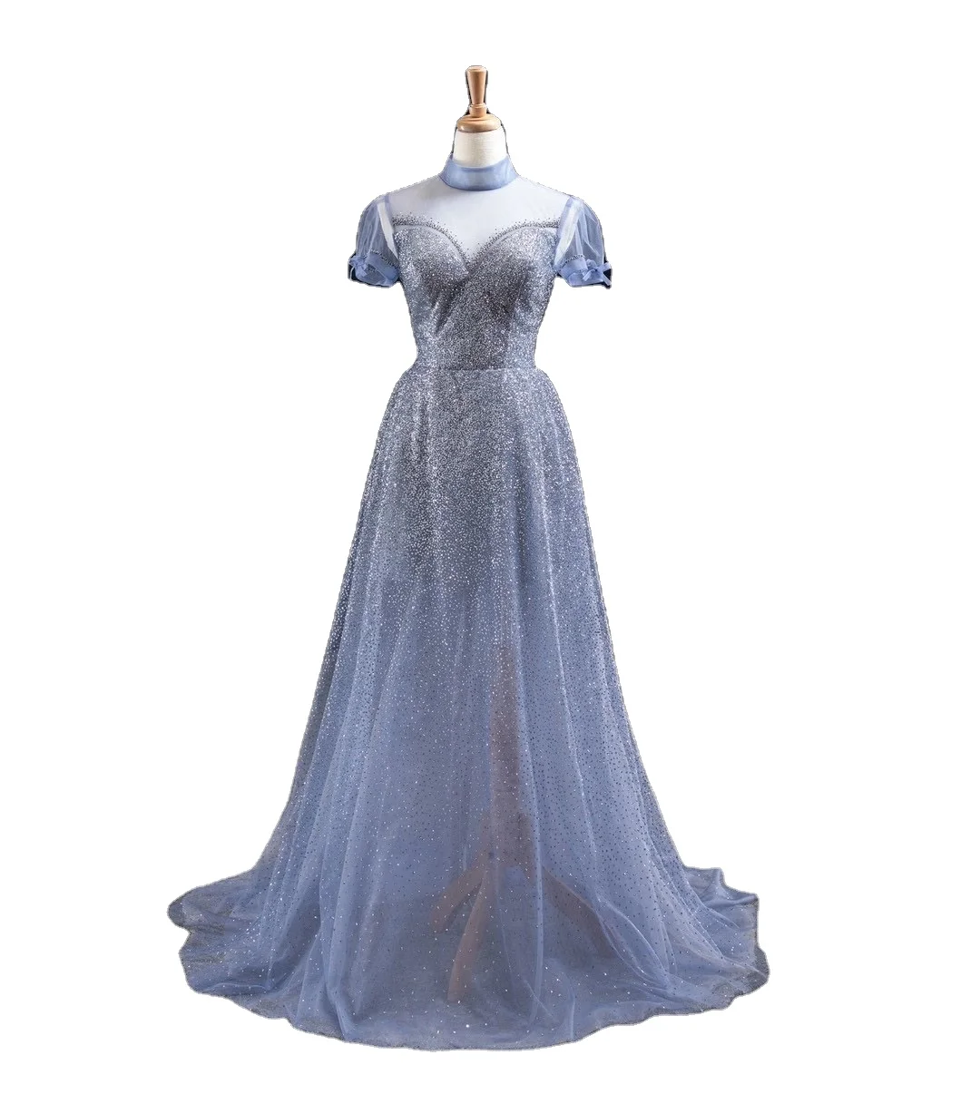 Women party evening short sleeves Wholesale ball bridal dress luxury glitter lace wedding dress a-line evening dress, Custom made
Women party evening short sleeves Wholesale ball bridal dress luxury glitter lace wedding dress a-line evening dress, Custom made