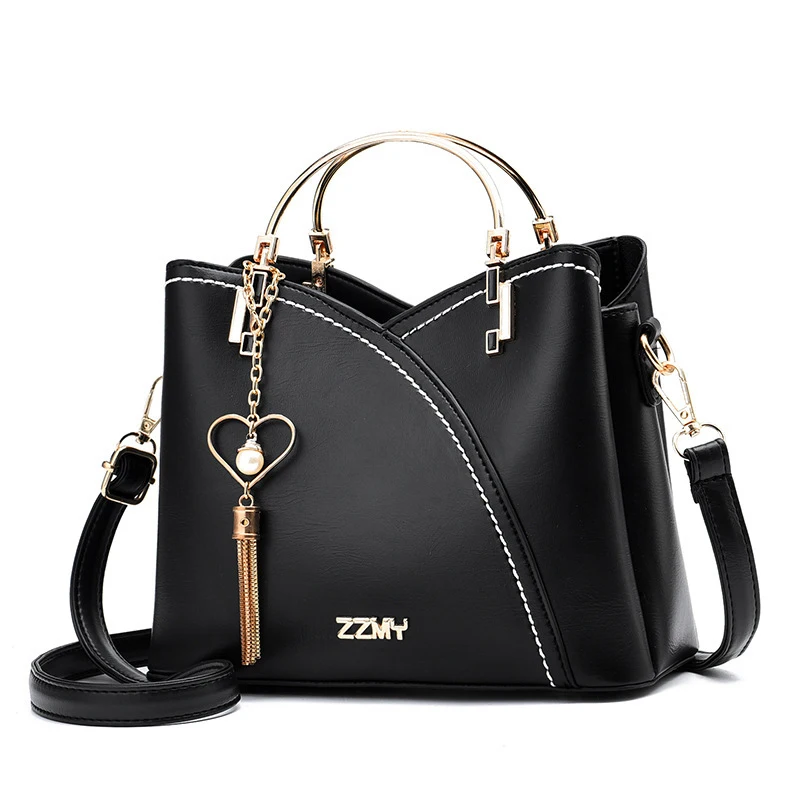 Women Shoulder Bag Splicing Style Bag Fashion Love Tassel Pu Leather Handbag, 5 colors
Women Shoulder Bag Splicing Style Bag Fashion Love Tassel Pu Leather Handbag, 5 colors