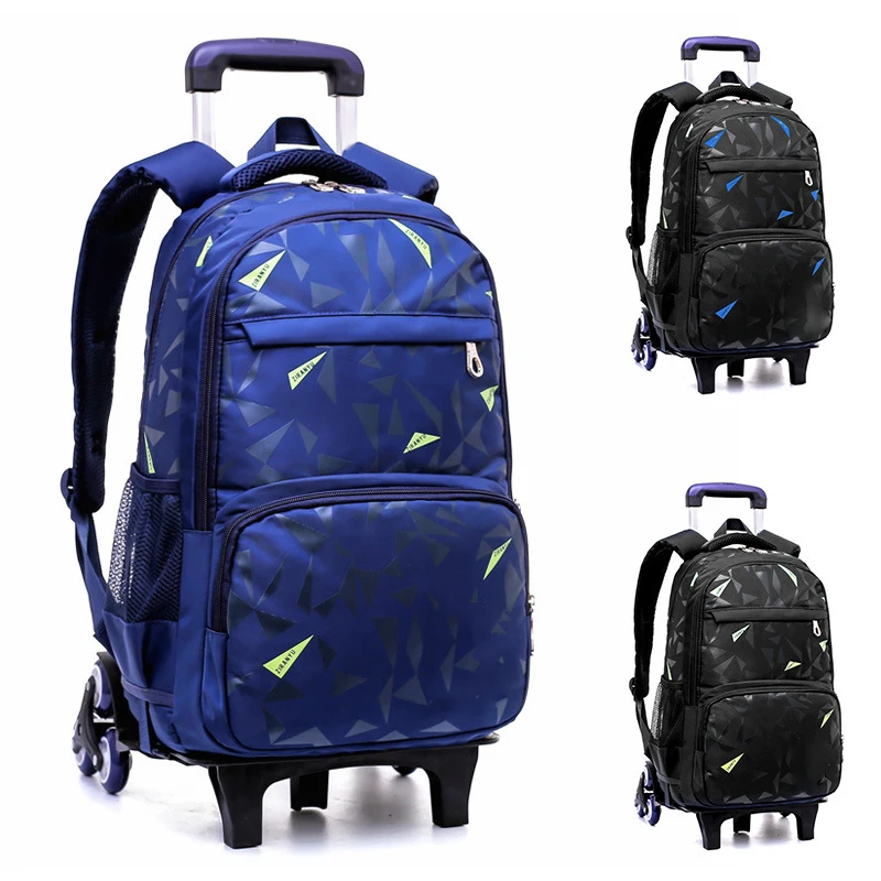 Wholesale New Design Nylon Kids Boys Trolley School Bag Wheeled Trolling Backpack
Wholesale New Design Nylon Kids Boys Trolley School Bag Wheeled Trolling Backpack