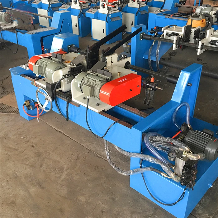 Hydraulic Double Head Chamfering Machine For Metal Pipe Automatic Deburring Machine