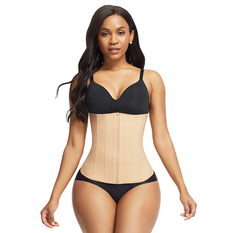 Top Selling Deep Skin Color 9 Steel Waist Trainer Zipper Shapewear Shaper Waist Trimmer
Top Selling Deep Skin Color 9 Steel Waist Trainer Zipper Shapewear Shaper Waist Trimmer