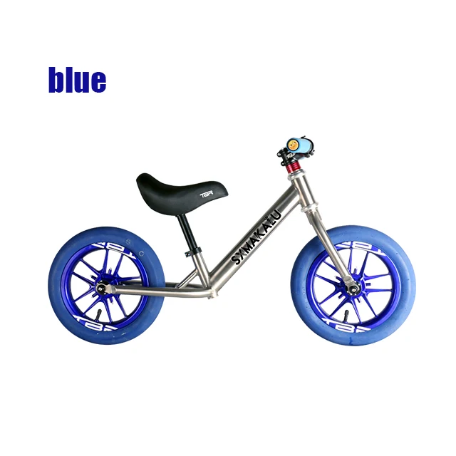 Racing level 3000g Kids Self-luminous wheels titanium balance bike 12 inch, Ti raw,colorful
Racing level 3000g Kids Self-luminous wheels titanium balance bike 12 inch, Ti raw,colorful