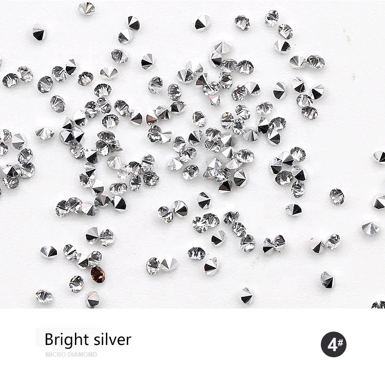 high quality Nail micro zircon1.2mm Micro Rhinestone Crystal 3D Nail Nail Rhinestones Decoration
high quality Nail micro zircon1.2mm Micro Rhinestone Crystal 3D Nail Nail Rhinestones Decoration