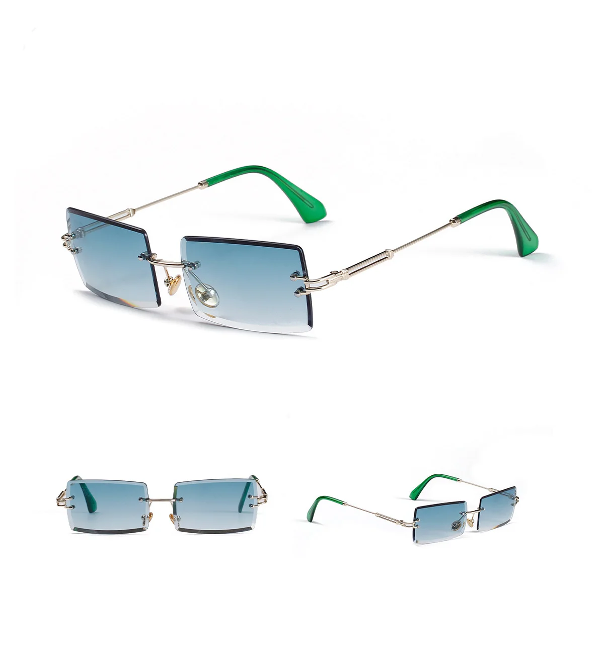 2022 Newest rimless UV400 fashion shade men sun glasses women sunglasses wholesale, 10 colors
2022 Newest rimless UV400 fashion shade men sun glasses women sunglasses wholesale, 10 colors