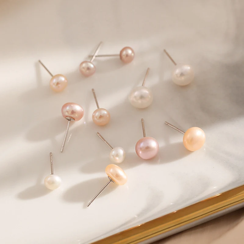 Vana Classic Pearl Earrings 925 Sterling Silver Fresh Water Pearl Jewelry Earring Women Luxury Stud Earrings
Vana Classic Pearl Earrings 925 Sterling Silver Fresh Water Pearl Jewelry Earring Women Luxury Stud Earrings