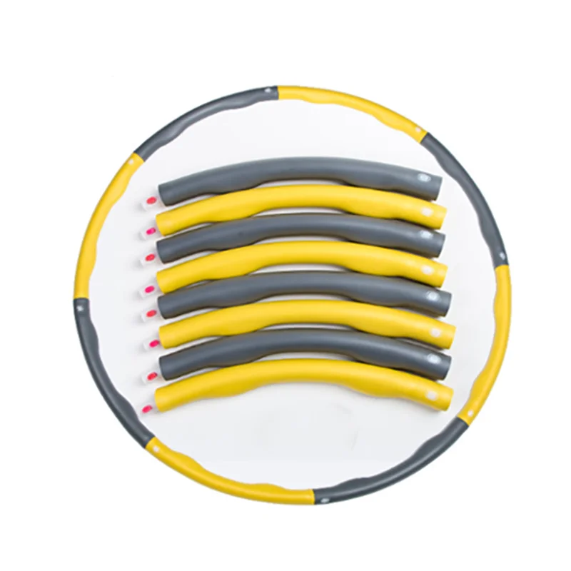 Foam Padded Fitness Hula Ring Detachable Weighted Exercise Hoop For Adult And Kids 8 Section, As shown (5 colors)
Foam Padded Fitness Hula Ring Detachable Weighted Exercise Hoop For Adult And Kids 8 Section, As shown (5 colors)