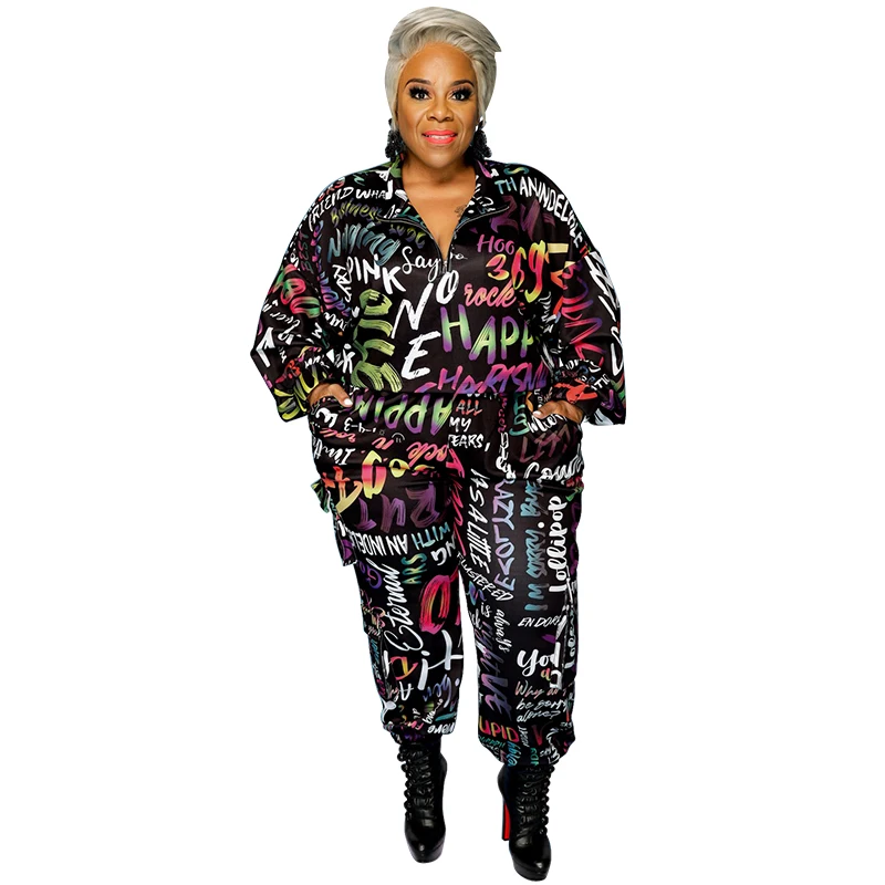 New Arrivals Tie Dye Set Two-piece Set Woman Clothing Fashionable long sleeve suit, Black/red
New Arrivals Tie Dye Set Two-piece Set Woman Clothing Fashionable long sleeve suit, Black/red