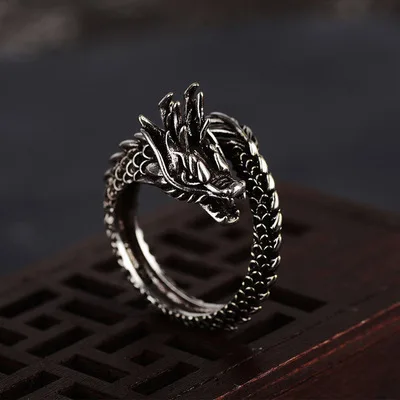2021 Punk Dragon Ring For Man index Finger Rings Vintage Retro Adjustable Ring Wholesale, As the picture
2021 Punk Dragon Ring For Man index Finger Rings Vintage Retro Adjustable Ring Wholesale, As the picture