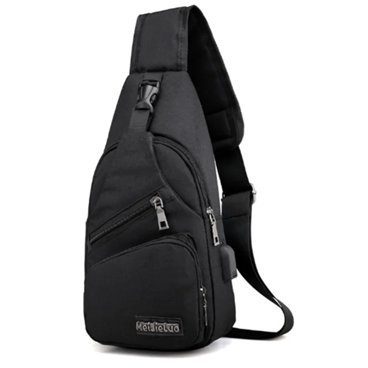 Outdoor Travel New OEM Luxury Men's Women's Chest Crossbody Sling Shoulder Bag with USB Charging Port, Black, blue, gray
Outdoor Travel New OEM Luxury Men's Women's Chest Crossbody Sling Shoulder Bag with USB Charging Port, Black, blue, gray