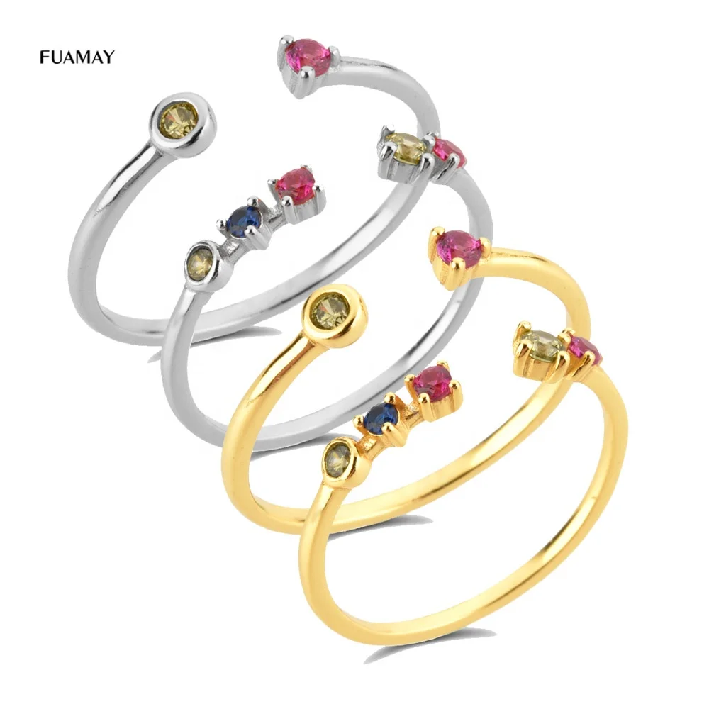 FUAMAY Women Luxury Rings for Women Jewelry Rainbow Rings Delicate Simple Stacking Open Adjustable Rings
FUAMAY Women Luxury Rings for Women Jewelry Rainbow Rings Delicate Simple Stacking Open Adjustable Rings