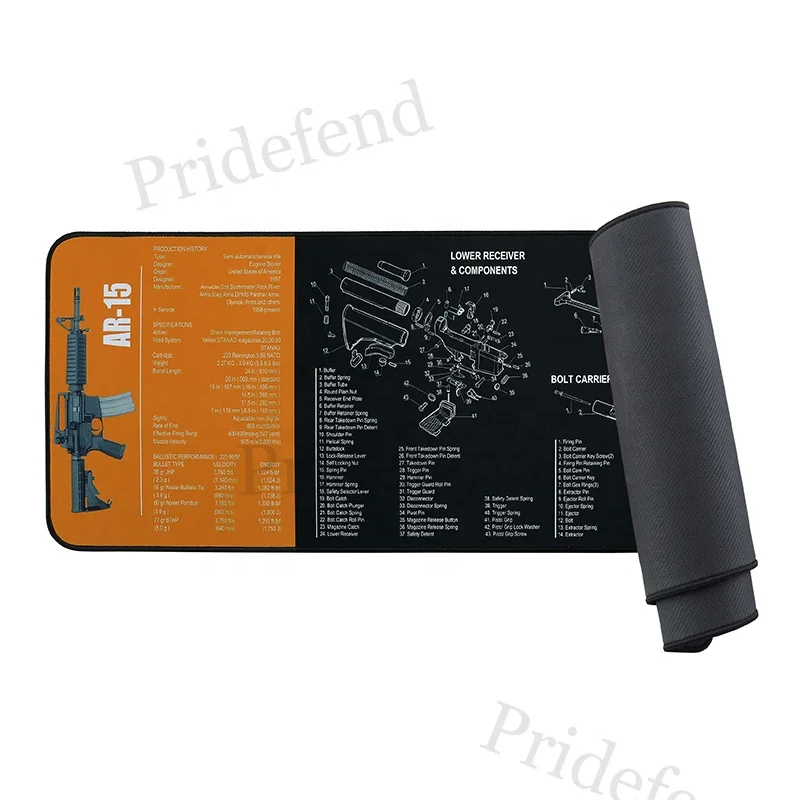 AR15 Accessories 36"x12" Magnetic Large Surface Thick Neoprene Mat AR 15 Gun Mat AR15 Gun Cleaning Mat
AR15 Accessories 36"x12" Magnetic Large Surface Thick Neoprene Mat AR 15 Gun Mat AR15 Gun Cleaning Mat