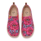 UIN Wholesale Magic Series Art Fashion Sneaker Breathable Canvas Wholesale Slip on Comfortable Women Shoes