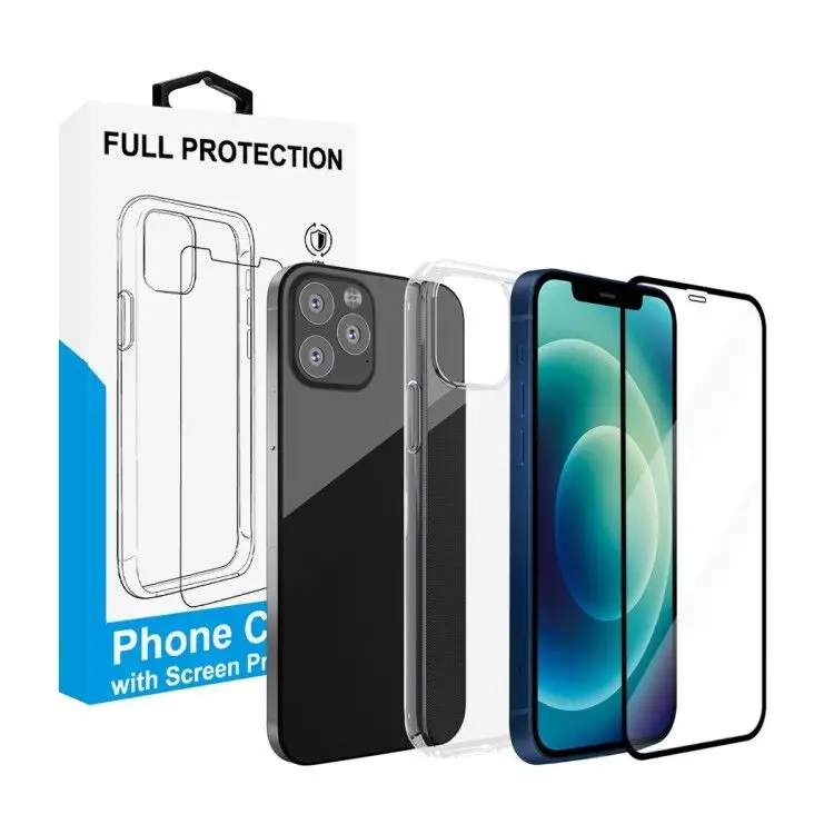 For iphone 12 pro max clear case transparent soft cover with screen protector 2.5d full cover tempered glass
For iphone 12 pro max clear case transparent soft cover with screen protector 2.5d full cover tempered glass