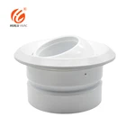 HVAC air conditioner ventilation aluminum round adjustable ball spout jet nozzle air vent diffuser
