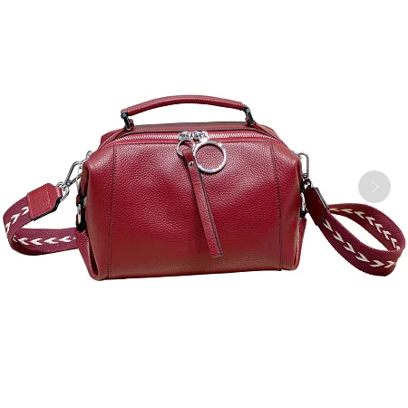 Factory wholesale high quality genuine leather crossbody bag luxury cowhide handbag for women, More
Factory wholesale high quality genuine leather crossbody bag luxury cowhide handbag for women, More
