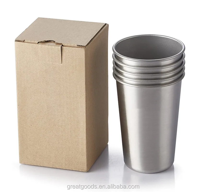 stainless steel tea glass shot glass tumbler cups in bulk