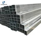 Galvanized square hollow steel pipe galvanized steel tube from Tianjin China