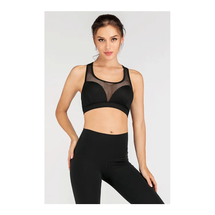 luxury quality Mesh design beauty back sports bra without steel ring shockproof fitness yoga sports bra, Customized colors
luxury quality Mesh design beauty back sports bra without steel ring shockproof fitness yoga sports bra, Customized colors