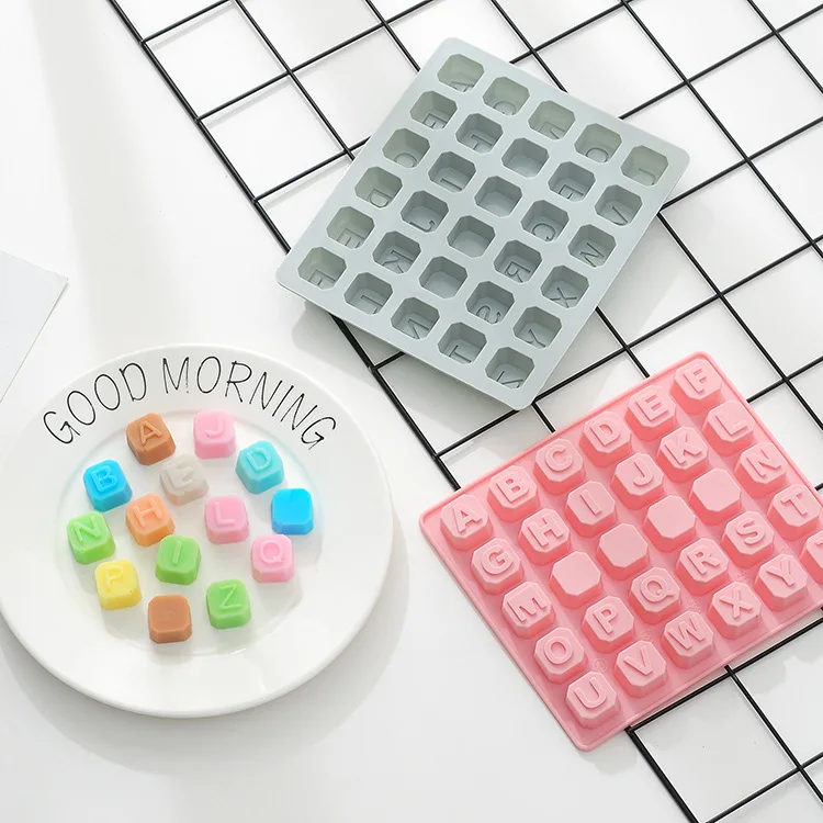 26 English letters Chocolate Ice Tray Mold Baking Mold Ice Alphabet Cake Making Mold
26 English letters Chocolate Ice Tray Mold Baking Mold Ice Alphabet Cake Making Mold