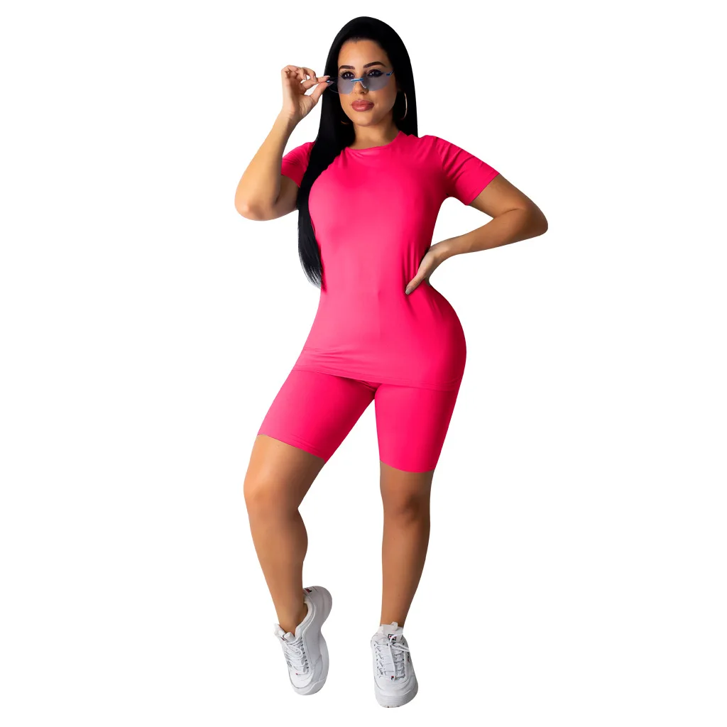 Manufacturers wholesale loose casual suit sports two-piece plus size round neck t-shirt suit women clothes
Manufacturers wholesale loose casual suit sports two-piece plus size round neck t-shirt suit women clothes