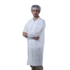 Protective Cleanroom Lab Coat Made of Light Weight Polypropylene Fabric