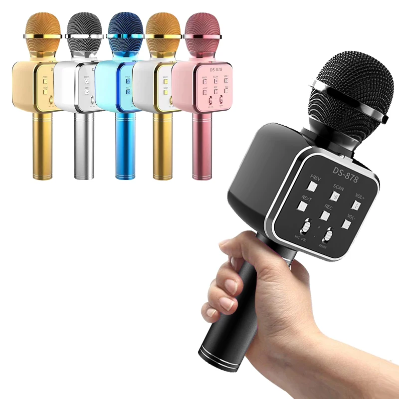 Chinese Factory Cable Microphon DS-878 Integrated Family Singing Artifact Handheld KTV
Chinese Factory Cable Microphon DS-878 Integrated Family Singing Artifact Handheld KTV