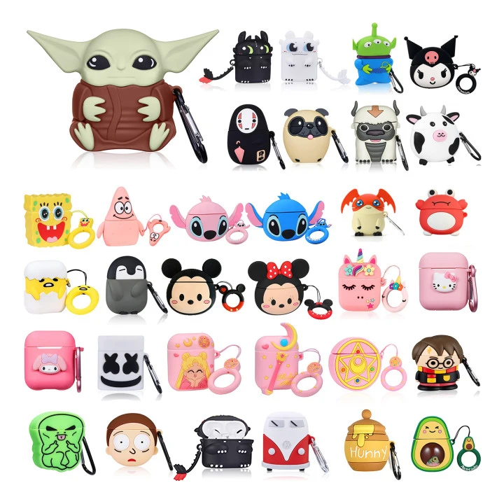 Gemfits Anime Girls Women for Airpods Case Silicone, Funny Animal Designs for Airpod Case 1/2,3D for Airpod Case, Multiple colors
Gemfits Anime Girls Women for Airpods Case Silicone, Funny Animal Designs for Airpod Case 1/2,3D for Airpod Case, Multiple colors