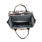 Diaper Bag Canvas Folding Diaper Bag With Changing Station Portable Travel Diaper Bag Backpack With Bassinet