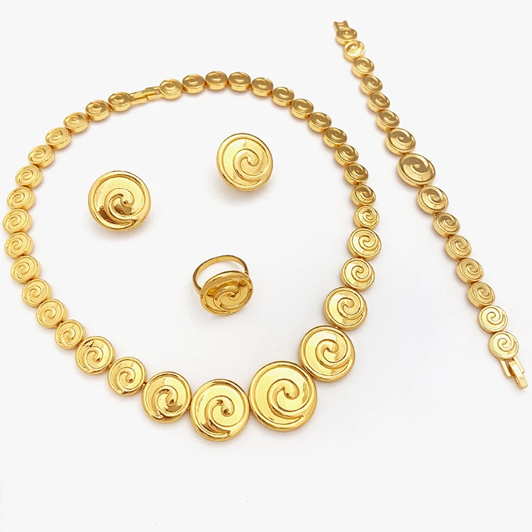 2022 High Quality Gold Plated Bridal Jewelry Sets Luxury Jewellery Wedding Earrings Necklace Jewelry Set for Women
2022 High Quality Gold Plated Bridal Jewelry Sets Luxury Jewellery Wedding Earrings Necklace Jewelry Set for Women